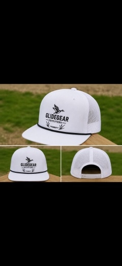 GlideGear Rope Hat White